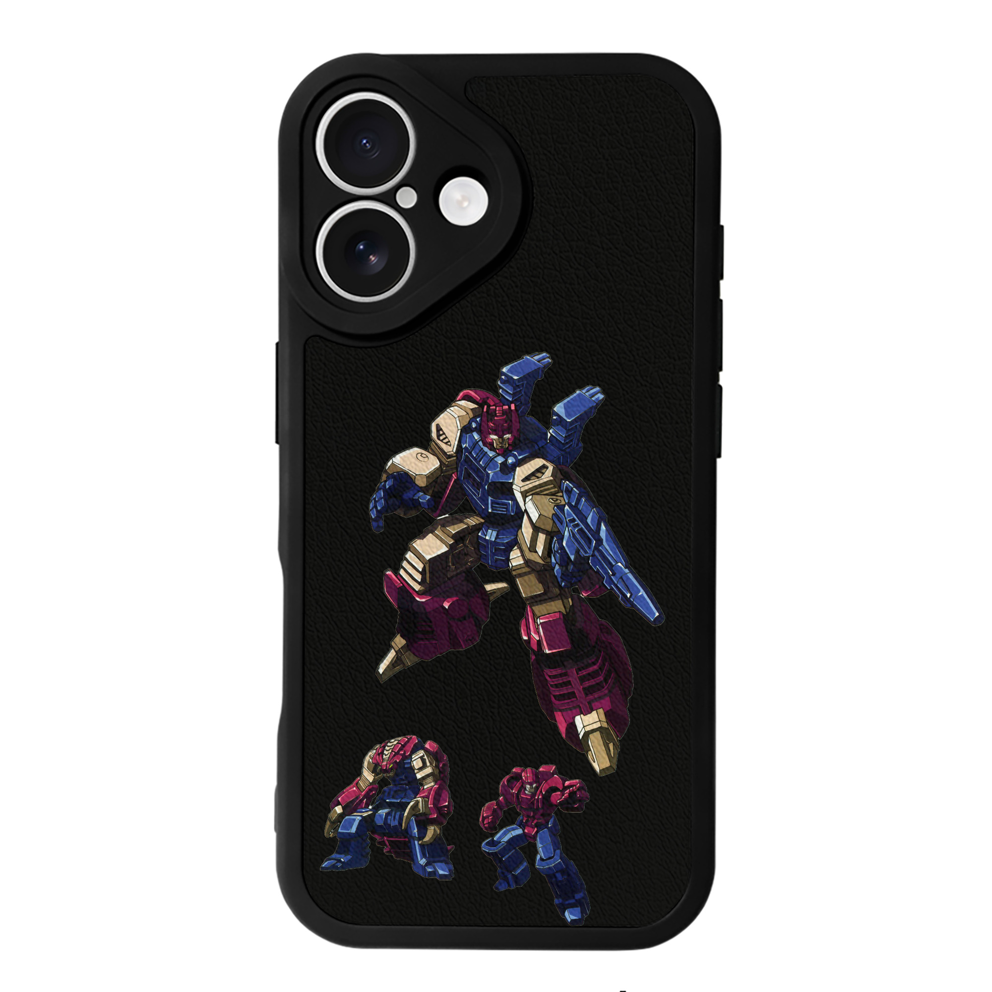 （画像用）  【iPhone 16シリーズ対応】シリコンスマホケース（レザー調） 材質：シリコン